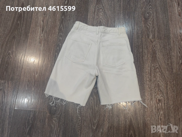 къси дънки на Zara, снимка 5 - Къси панталони и бермуди - 54555126