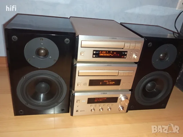 Аудиосистема Yamaha RX-E400, CDX-E400, KX-E300, NS-E400, снимка 3 - Аудиосистеми - 55564960