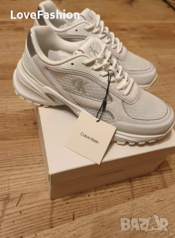 Чисто нови маратонки Calvin Klein – бели, стилни и удобни