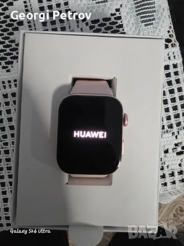 Смарт часовник Huawei Watch Fit3, снимка 3 - Смарт гривни - 55419763