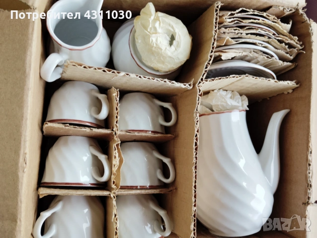 Нови българси  сервизи за кафе от 80-те години, снимка 14 - Сервизи - 54199352