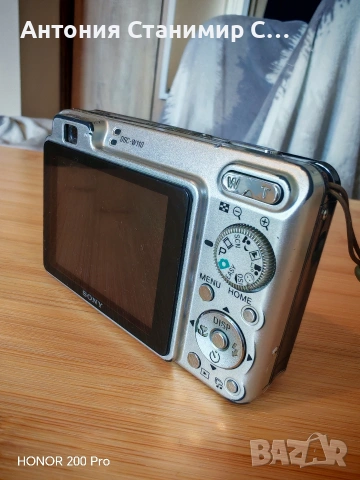 Sony dsc - w110, снимка 5 - Фотоапарати - 54619526