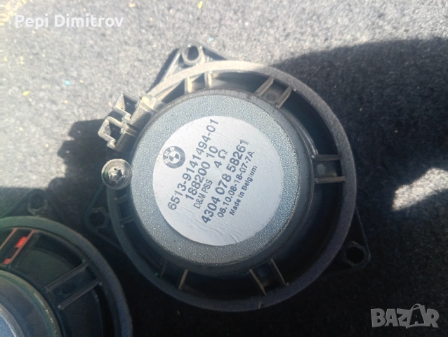 SUBWOOFER говорител BMW E90 E91 (2004-2008г.) Субуфер Суббуфер 6513914398601 18820010, снимка 2 - Части - 54349075