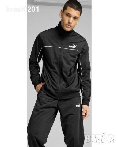 Puma Poly Piping - оригинален екип на Пума. ХЛ, снимка 3 - Спортни дрехи, екипи - 54548813