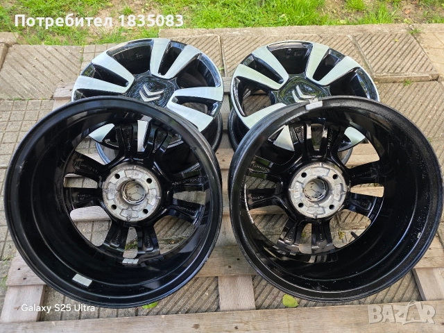 Лети джанти 16ки 4х108 Citroen, снимка 11 - Гуми и джанти - 54541730