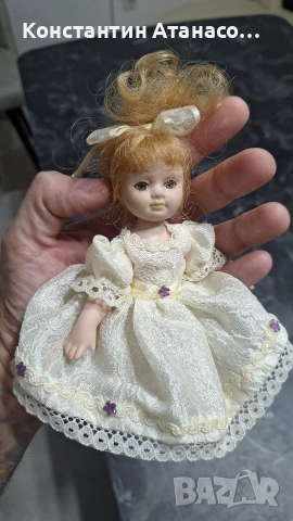 Vintage порцеланова кукличка, снимка 7 - Колекции - 54764562