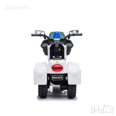 Електрически мотор Полиция бял, снимка 5 - Електрически играчки - 55265904