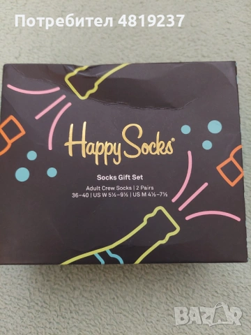 Чорапи HAPPY SOCKS, снимка 2 - Дамски чорапи - 54617091