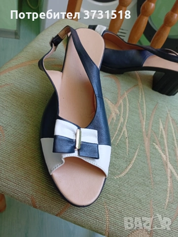 НОВИ дамски сандали 41номер ест кожа , снимка 2 - Сандали - 54223453