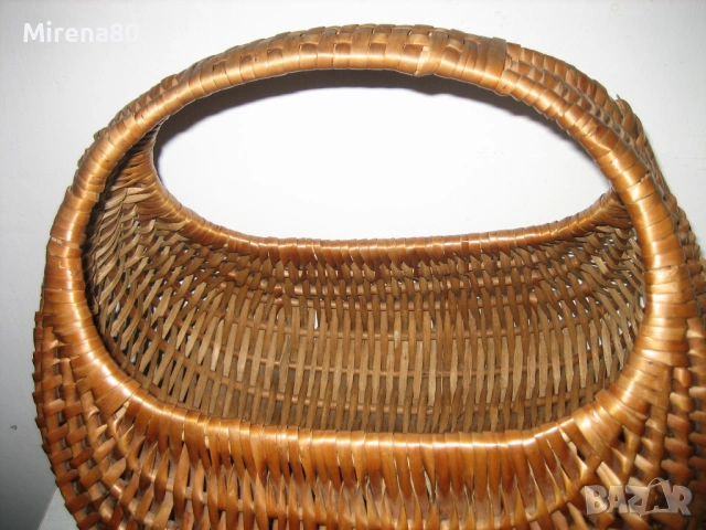 Ретро кошница от 60-те, снимка 2 - Антикварни и старинни предмети - 54042437