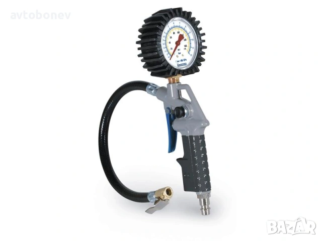 Пистолет за въздух с манометър Michelin-метален