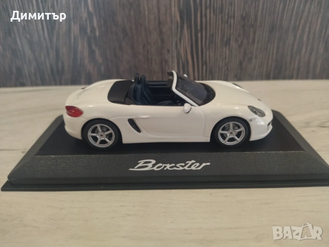 Колекционерски модел Porsche Boxster 1/43 MINICHAMPS !, снимка 2 - Колекции - 54584172