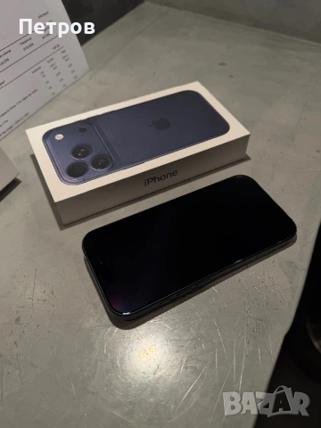 17 cycle! КАТО НОВ Iphone 17 Pro Blue + калъф, снимка 7 - Apple iPhone - 54141639