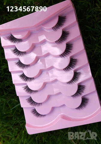 3D Мигли половинки, снимка 3 - Други - 54350784