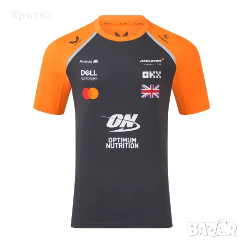 McLaren Formula 1 Team Lando Norris - Оригинална мъжка тениска р-р L, снимка 2 - Тениски - 54167305