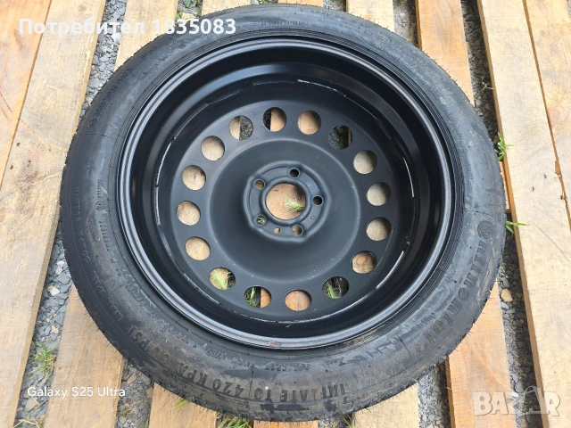 Резервна гума/патерица 17ка 5х108 Volvo, Ford, Jaguar, снимка 2 - Гуми и джанти - 55169058