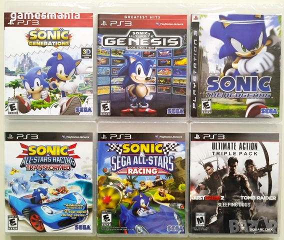 [PS] Чисто НОВИ пълна серия SONIC/ Налични/ Експресна доставка