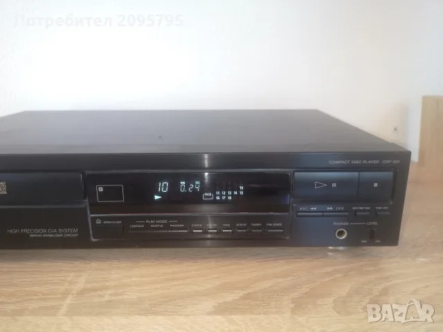 sony cdp-391 сони, снимка 4 - Аудиосистеми - 55423988