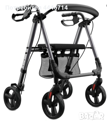 Алуминиев съваем ролатор външен, Проходилка за възрастни