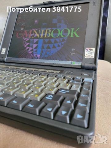 HP OmniBook 800CT Mini лаптоп като нов, колекционерски, снимка 3 - Лаптопи за дома - 54697682