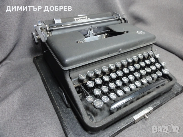 СТАРА РЕТРО ПРЕНОСИМА ПИШЕЩА МАШИНА TORPEDO 18, снимка 5 - Антикварни и старинни предмети - 54562206