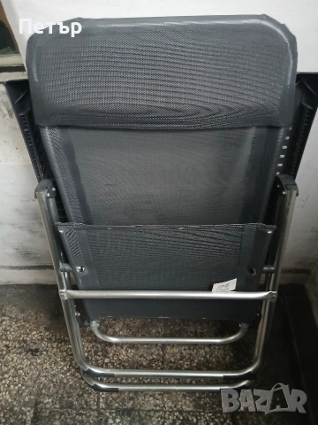 Удобен алуминиев сгъваем стол за дома и градината, снимка 5 - Столове - 54064171