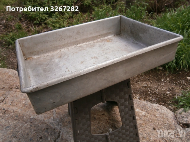 Тава, Готварска,Военно-Полева Кухня,Старинна, снимка 3 - Съдове за готвене - 54393131