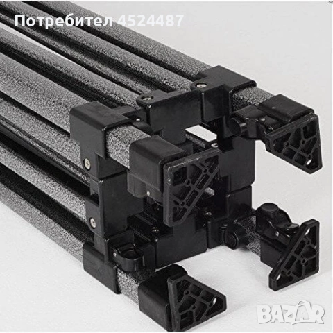 Сгъваема квадратна градинска шатра тип хармоника, снимка 3 - Градински мебели, декорация  - 54325740