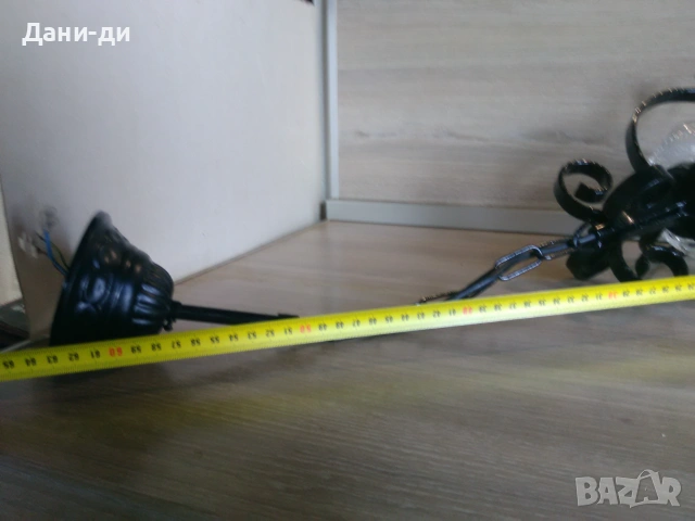 Абажури ковано желязо внос от Нидерландия , снимка 7 - Лампи за таван - 55132753