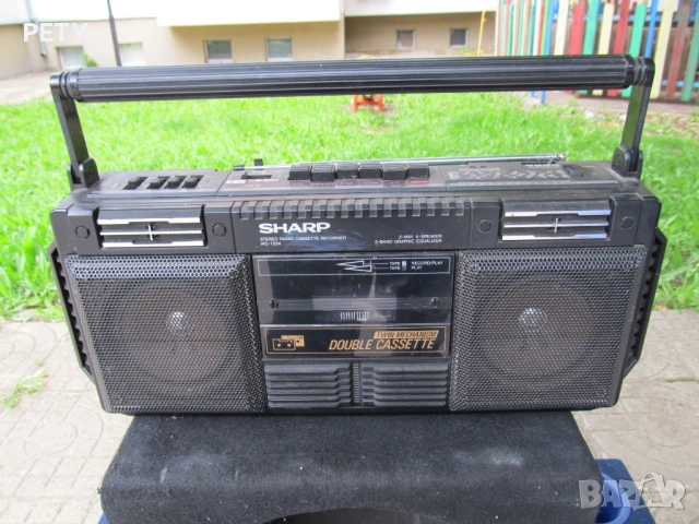 радио касетофони SHARP и PANASONIC, снимка 2 - Радиокасетофони, транзистори - 54730756