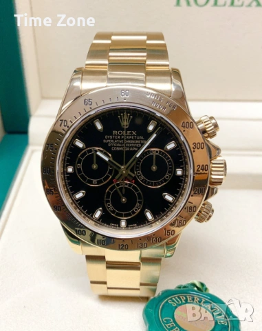 Rolex Cosmograph Daytona 40mm Rose Gold Rose Gold Dial Automatic Различни Варианти, снимка 15 - Мъжки - 54042343