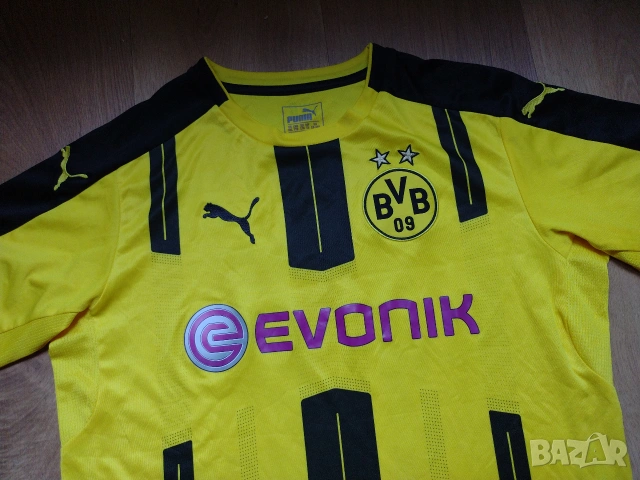 BVB Borussia Dortmund # 17 Aubameyang - футболна тениска на Борусия Дортмунд, снимка 4 - Футбол - 55124279