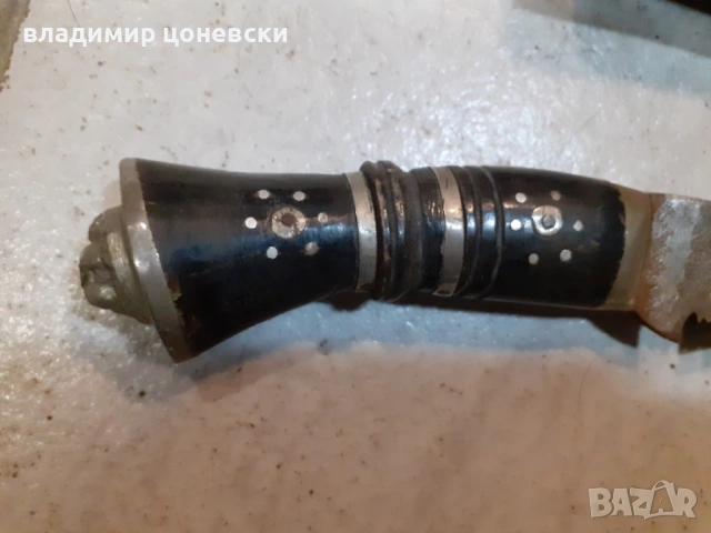 Старо непалско кукри,нож,кама,кинжал кортик, снимка 4 - Антикварни и старинни предмети - 54374169