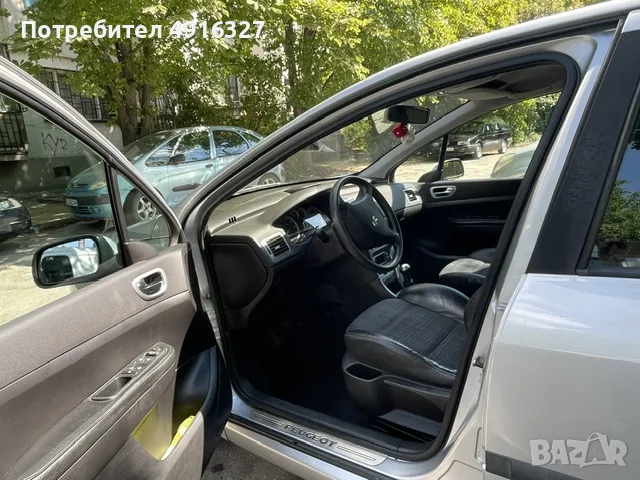 Продава се Пежо 307 1.6 бензин. Автомобилът е в отлично техническо състояние. , снимка 6 - Автомобили и джипове - 55631360