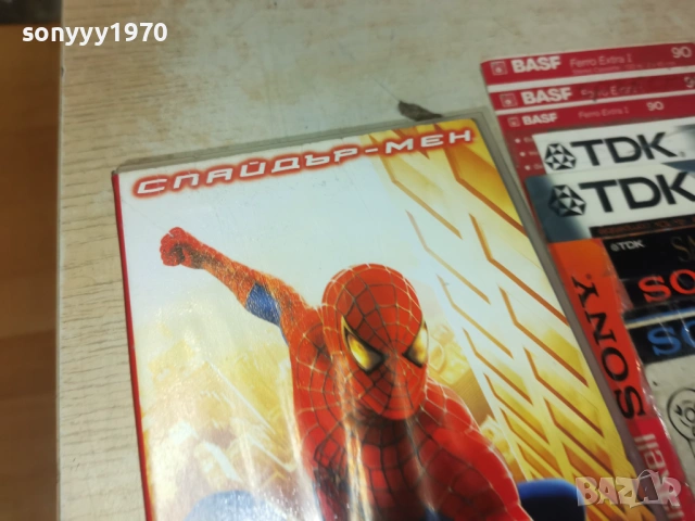 СПАЙДЪР-МЕН ORIGINAL VHS TAPE 1705261006L1, снимка 3 - Други жанрове - 54579217