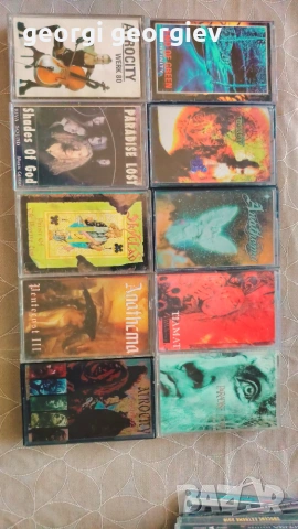 Аудио касети готик дуум метъл, снимка 3 - CD дискове - 54963264