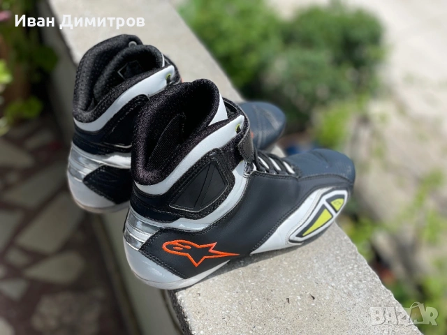 Мото боти Alpinestars 42 размер, снимка 6 - Спортни обувки - 54694240