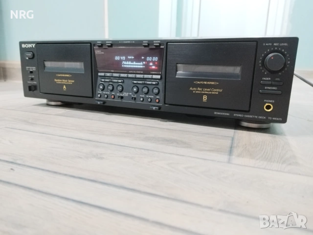 Sony TC-WE675 Dual cassette deck, снимка 3 - Декове - 54370761