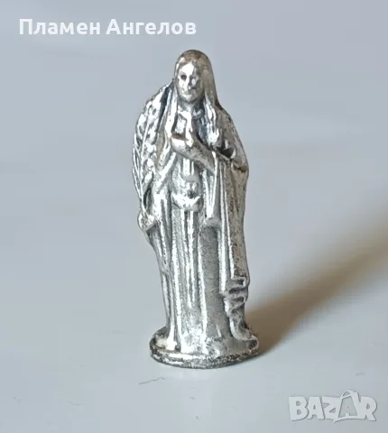 Старинен католически джобен параклис/медальон с Богородица. , снимка 4 - Антикварни и старинни предмети - 55685108