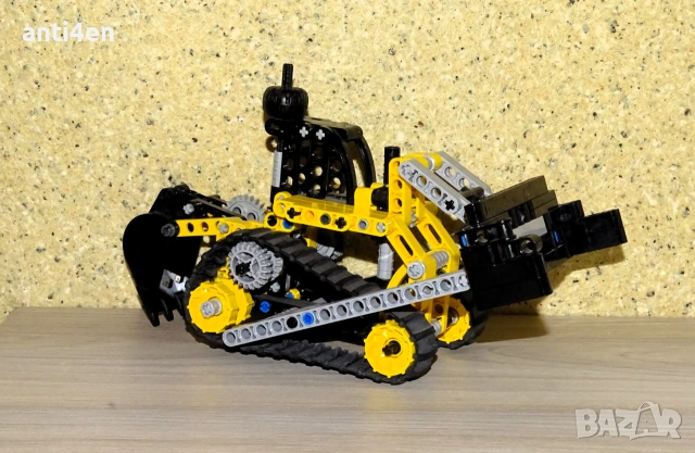 LEGO Technic булдозер – сглобен модел, снимка 4 - Конструктори - 55094065