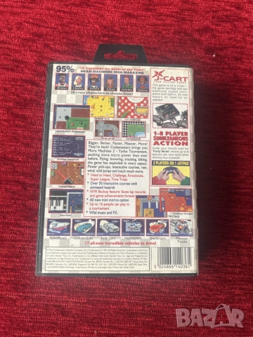 Micro Machines 2: Turbo Tournament за конзолата Sega Mega Drive, снимка 3 - Други игри и конзоли - 55698851