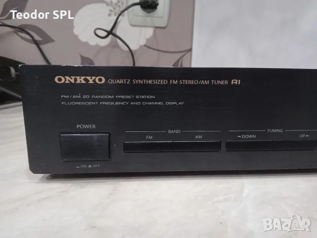 Onkyo T-4530 fm tuner radio , снимка 2 - Радиокасетофони, транзистори - 55678233