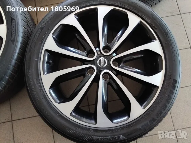 4бр. ал. джанти Nissan (оригинални) 5x114,3 , 6,5x18 , ET40