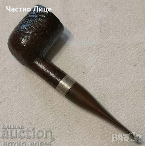 Рядка Старинна Английска Лула Принцът на Уелс - Сребърна Перла