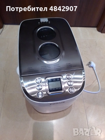 Хлебопекарна FINLUX Модел FBM - 1683W, снимка 2 - Хлебопекарни - 54727772