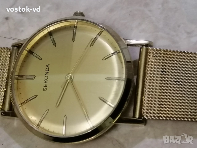 SEKONDA-МЪЖКИ ЧАСОВНИК РАБОТЕЩ , снимка 6 - Мъжки - 54359185