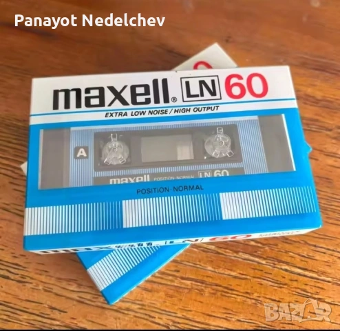 Аудио касета MAXELL LN - 60 , снимка 3 - Аудиосистеми - 54083533
