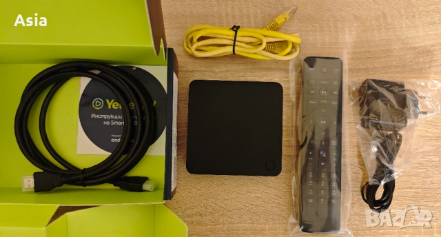 Продавам Yettel Smart TV Box ZTE ZXV10 B866V2H01 с 400+ канала, снимка 3 - Приемници и антени - 54887747