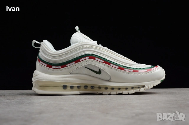 Nike x Undefeated Air Max 97 OG "White" sneakers, снимка 2 - Ежедневни обувки - 54438627