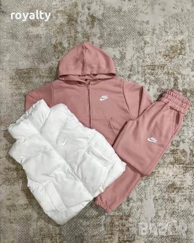 Nike Нов Бял Дамски Елек Найк , снимка 3 - Елеци - 54391648